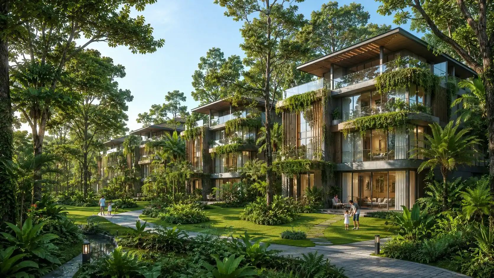 Biệt thự Forest Villa Flamingo Forest City Đông Anh